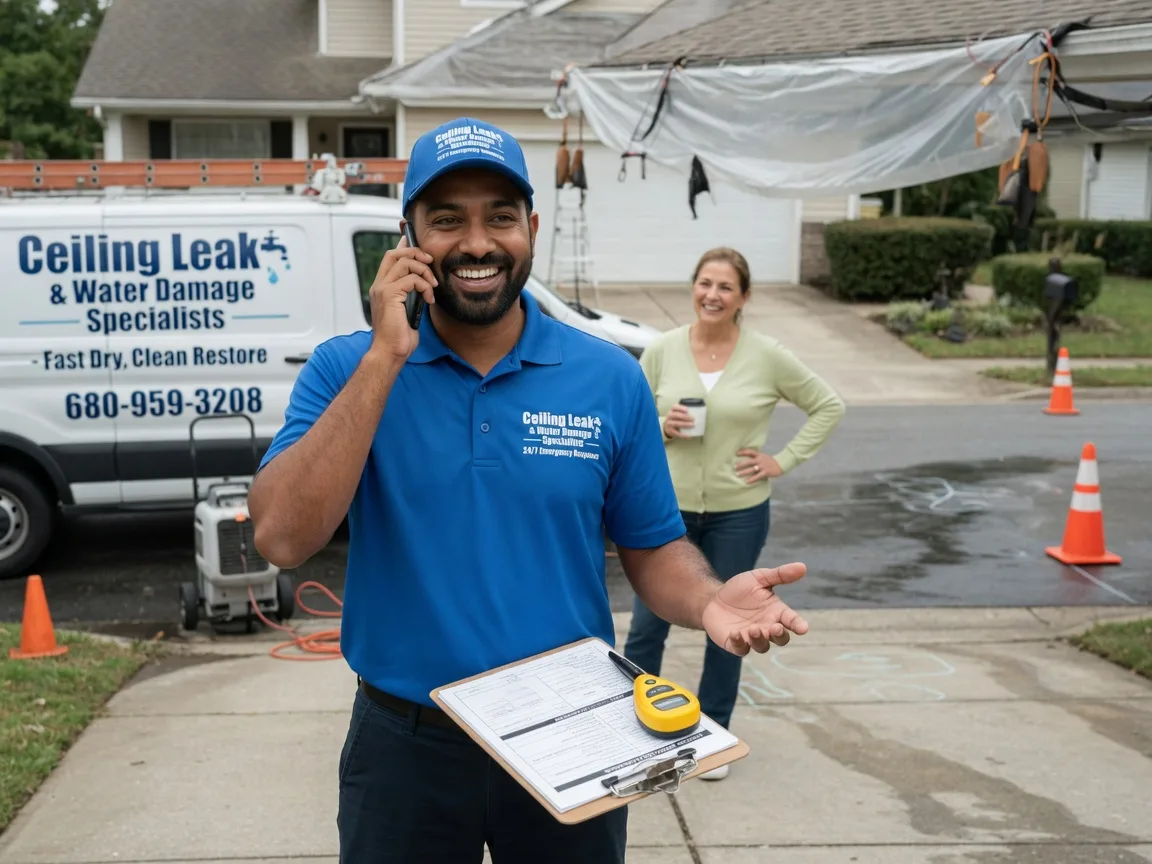 Ceiling Leak Cleanup Selden, KS FAQs